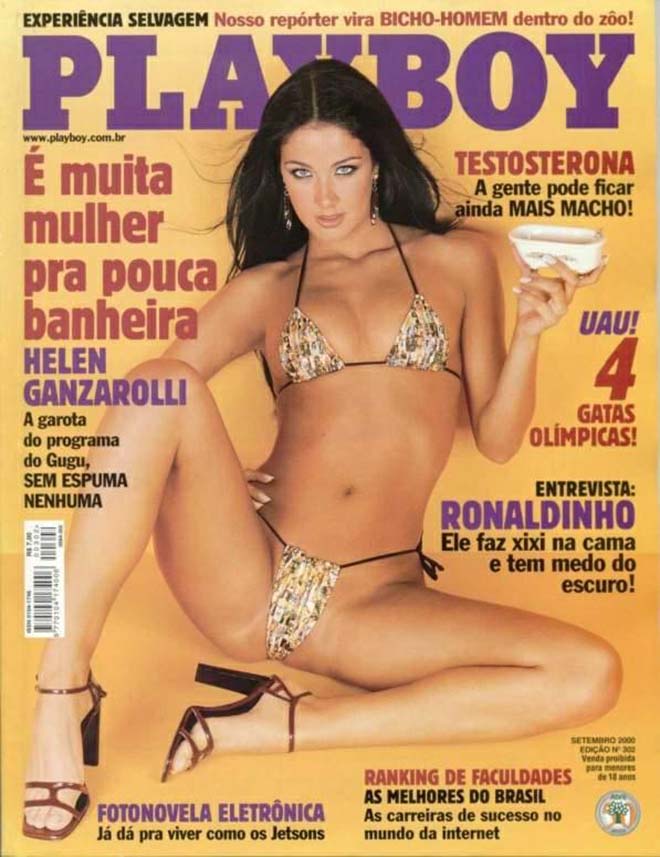 Helen Ganzarolli Pelada Nua Na Playboy De 2000