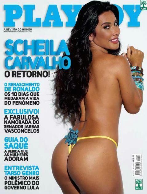 Scheila Carvalho Nua na Playboy