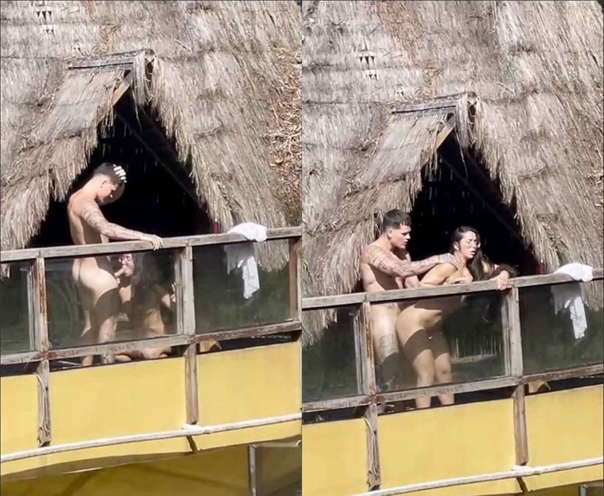 Flagra de sexo da Amira Daher dando sua bucetinha gostosa